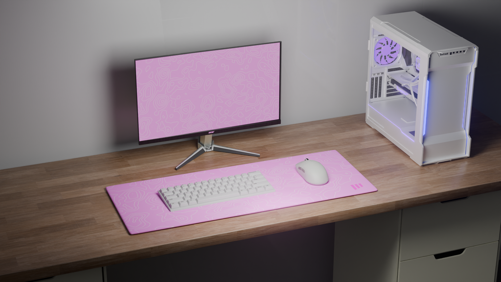 Bubblegum Topo Mousepad