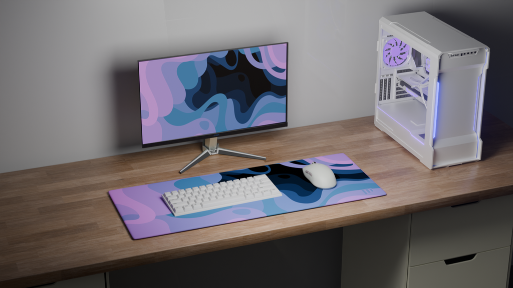 Coral Flow Mousepad