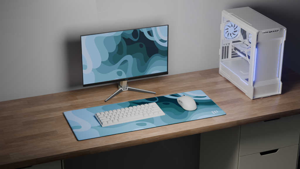Glacier Flow Mousepad