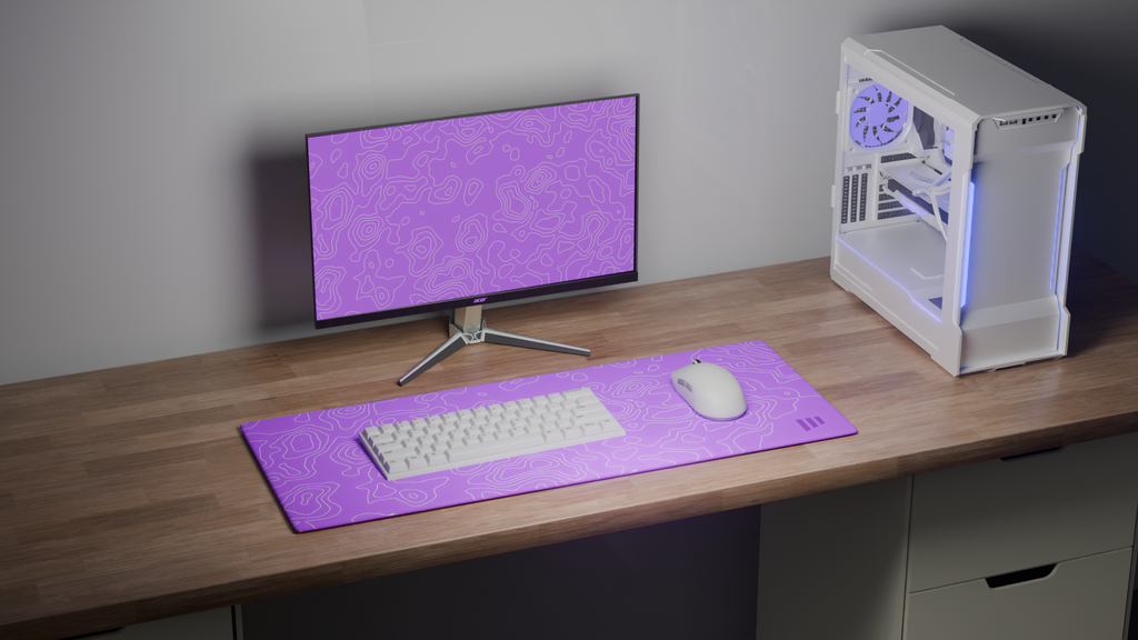 Lavender Topo Mousepad