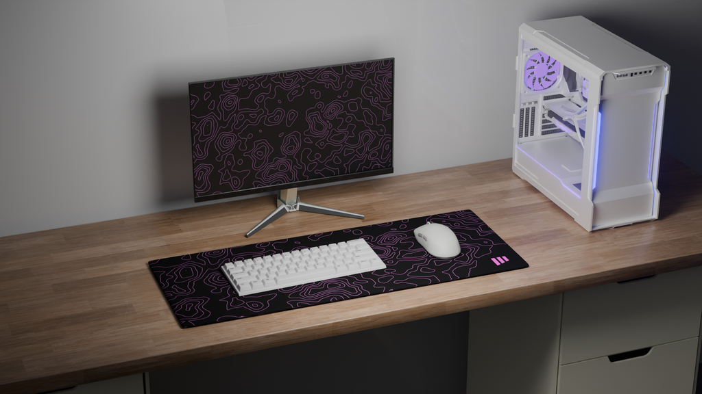 Bubblegum Midnight Topo Mousepad