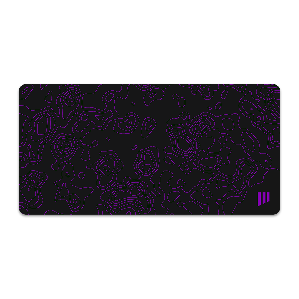 Lavender Midnight Topo Mousepad