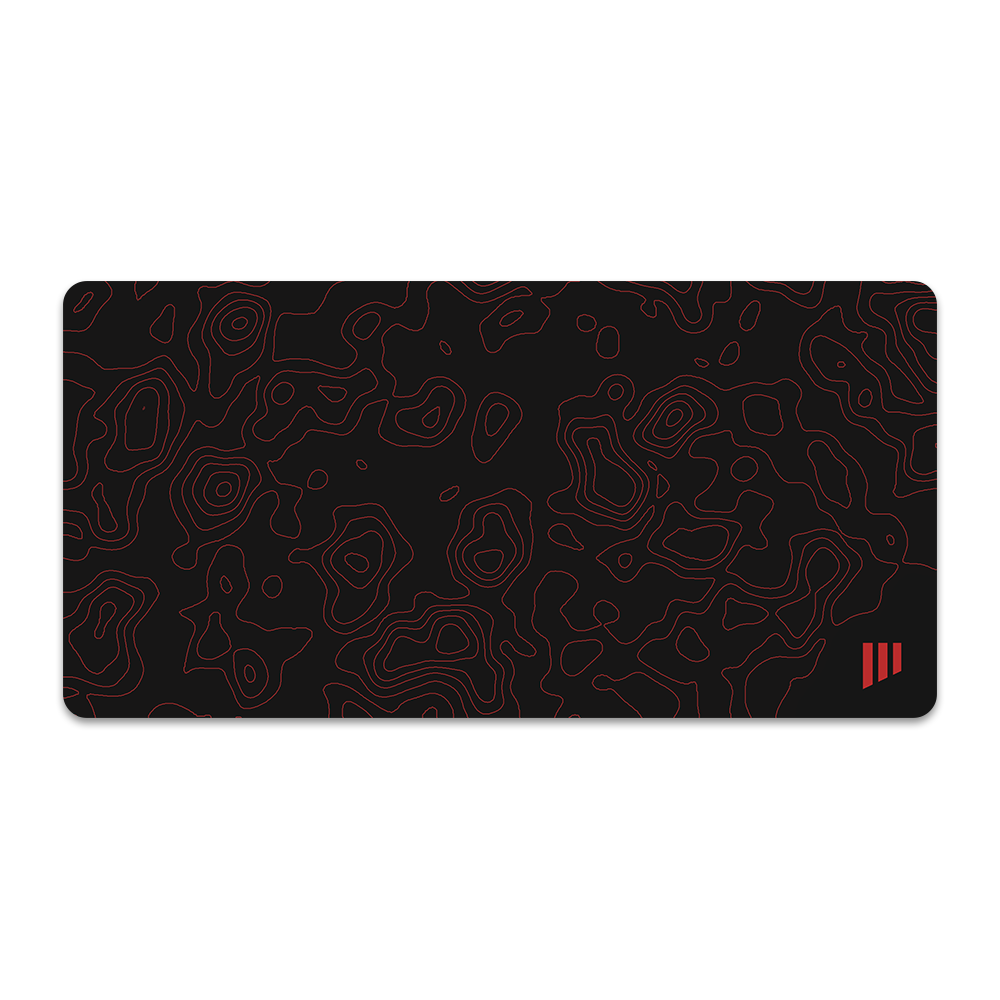 Ruby Midnight Topo Mousepad