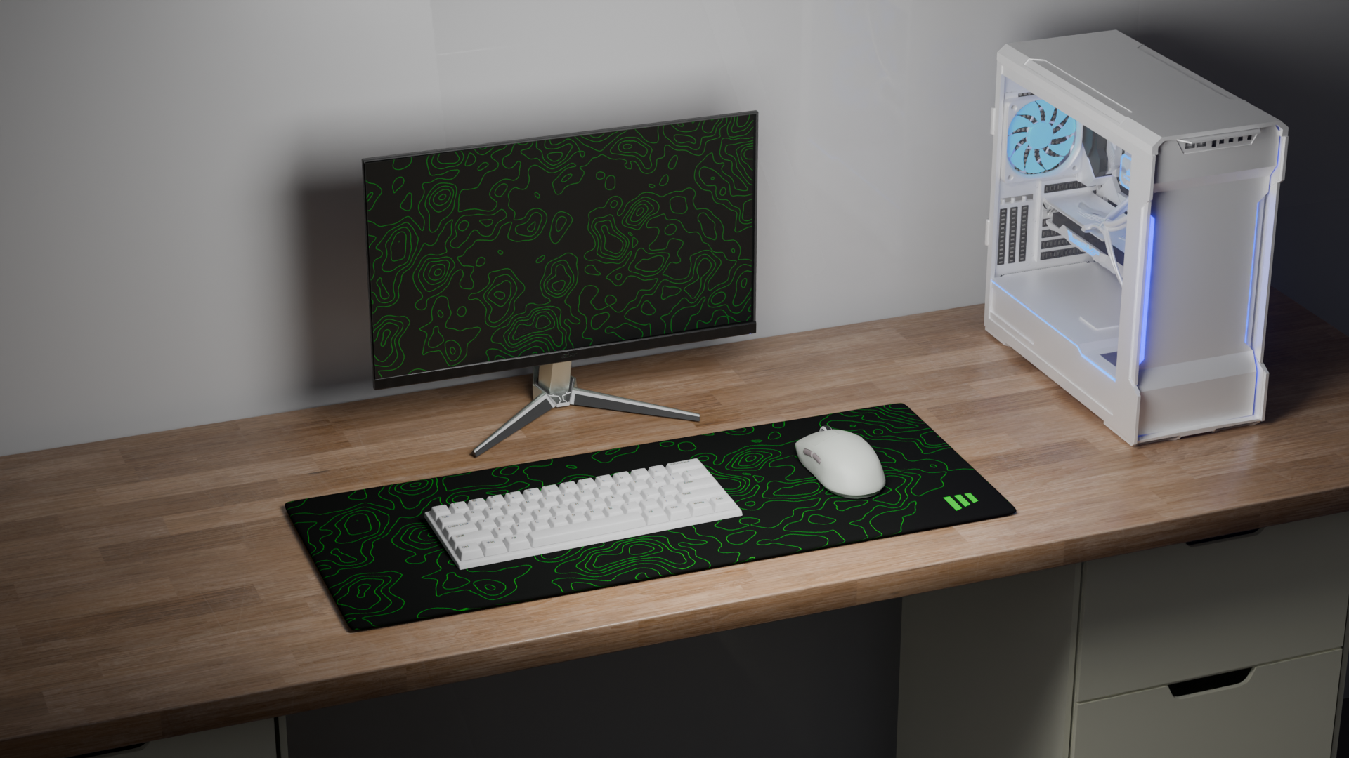 Slime Midnight Topo Mousepad