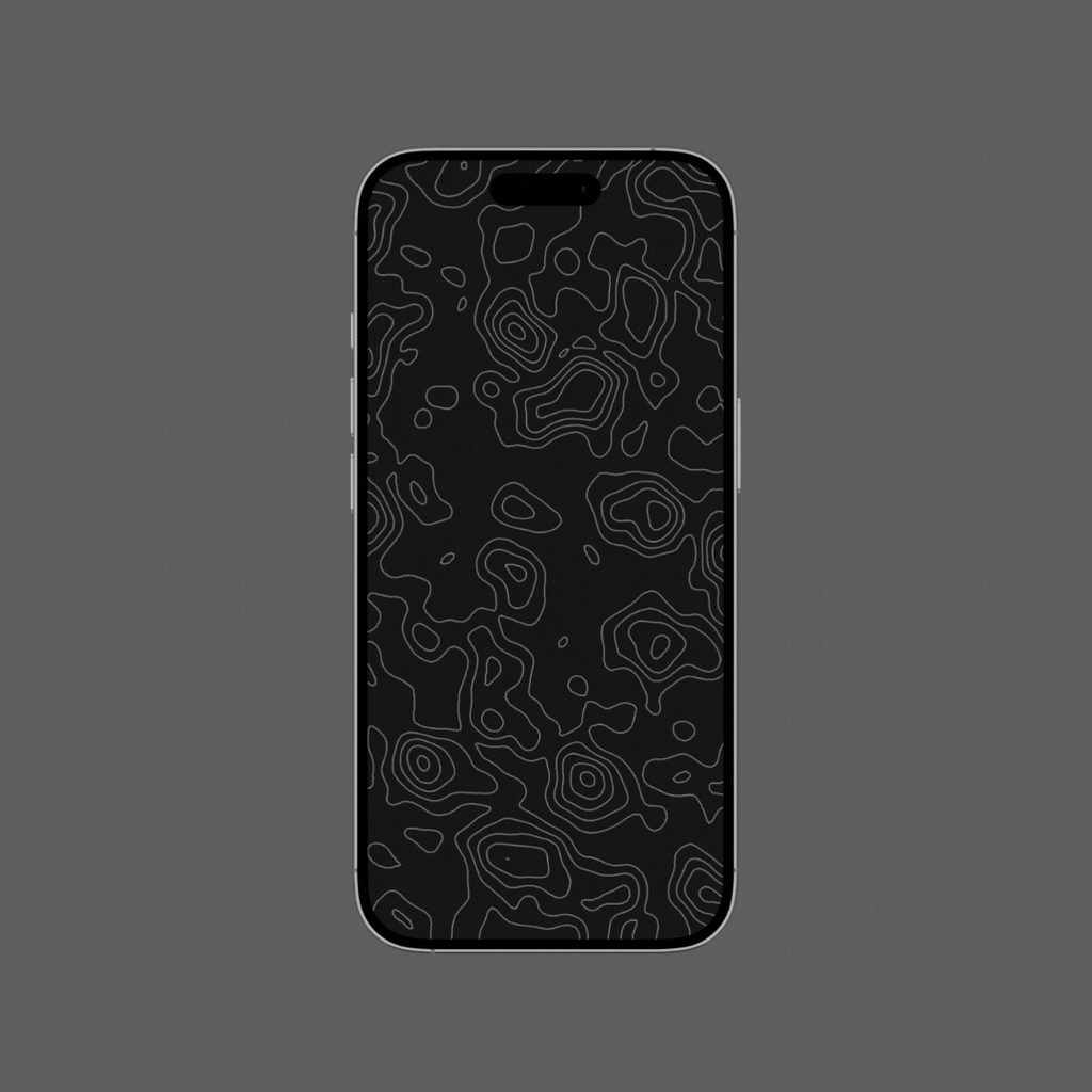 Midnight Topo Wallpaper Pack