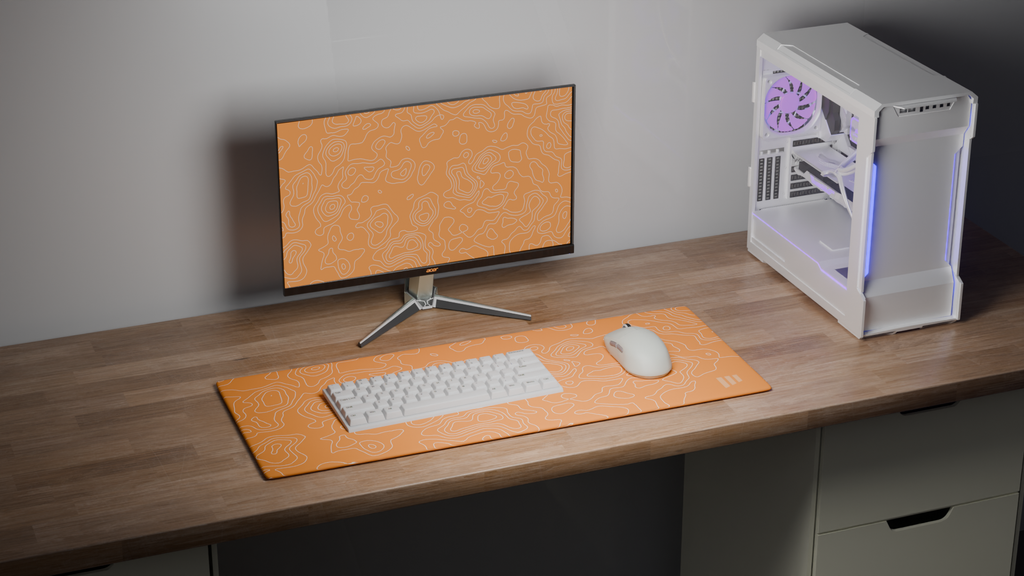 Orange Topo Mousepad